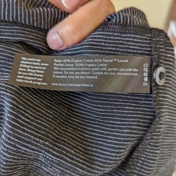 Eileen Fisher shift dress 3/4 sleeve with pockets - Picture 6 of 6